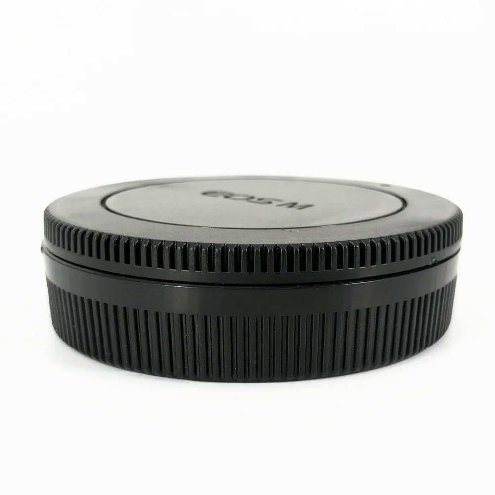 Camera Front Body Cap Rear Lens Cap replace R-F-4 for Canon EOS M EOSM M2 M3 M5 M6 Mark II M10 M50 M100 M200 and EF-M Lenses