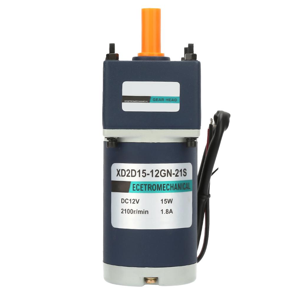 15W 1800/2100RPM Reduction Geared Motor Electric Permanent Magnet Metal Large Torque Motor 20 / 100RPM Aohi WXQ-XQ DC12V Gear Motor 15W 1800/2100RPM Reduction Geared Motor Electric Permanent Magnet Metal Large Torque Motor 20 / 100RPM Aohi WXQ-XQ DC12V Gear Motor