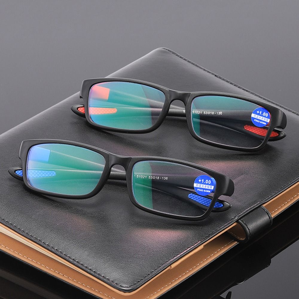 Office Simple Hyperopia Optical Eyewear Eye Protection Presbyopia Eyeglasses Reading Glasses Ultra Light Glasses Anti-Blue Light. 