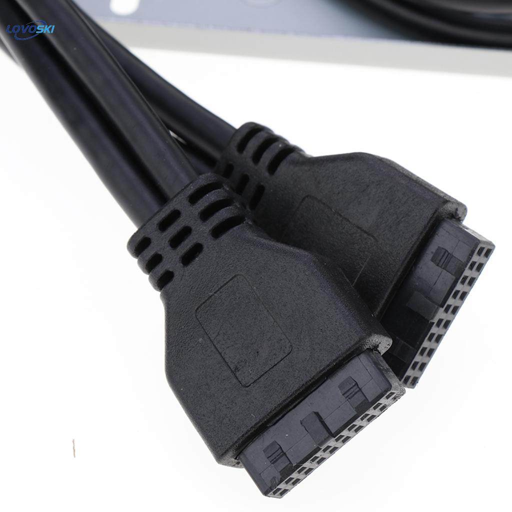 USB3.0 4Ports， Front Panel USB Hub with USB To 19/20 Pin Power Connector. 