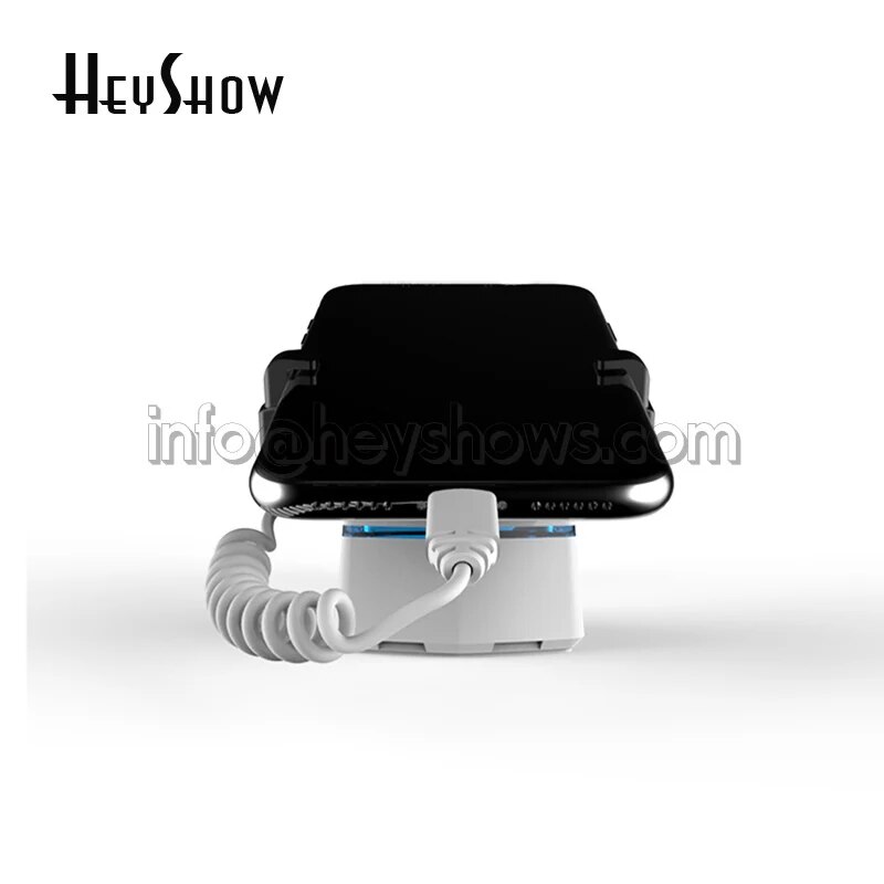 Mobile Phone Security Display Stand, Charging Stand, Anti Theft Alarm System, Smartphone Burglar Alarm with Claw. 