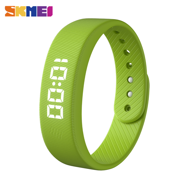 SKMEI Smart Bracelet 3D Smart Pedometer 40 days long life vibration alarm clock reminder sleep calorie monitoring daily waterproof fashion lightweight sports bracelet T5C. 