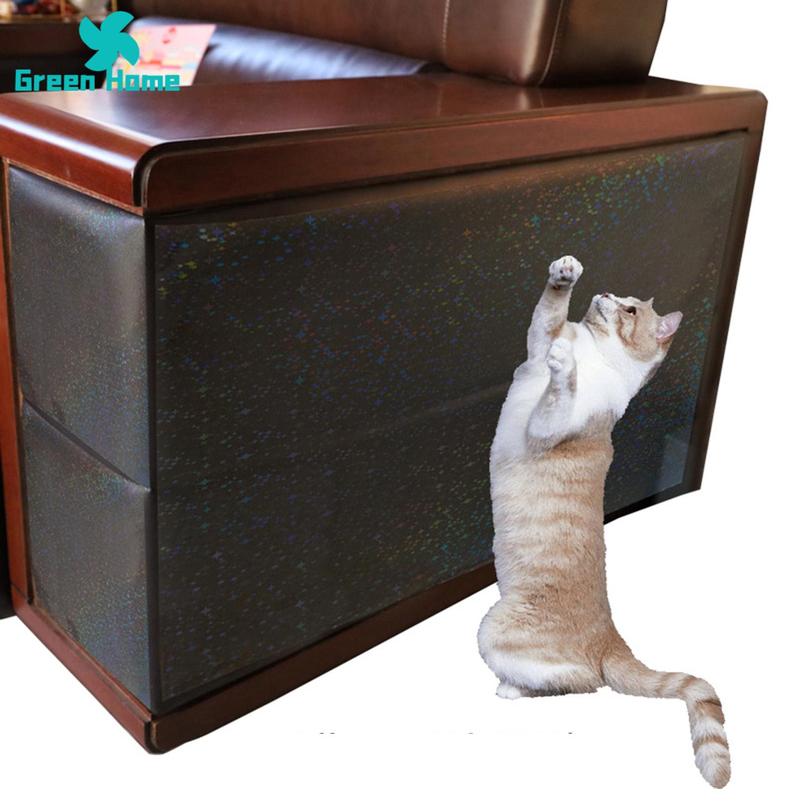 Green Home Cat Anti-scratch Pad Scratch-Resistant Sofa Corner Scratching Deterrent Tape. 