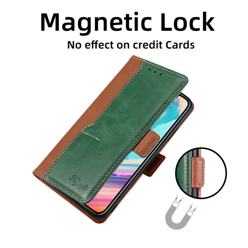 For Samsung Galaxy A10 Case Flip Leather Magnetic Case Wallet Protective Phone Cover. 