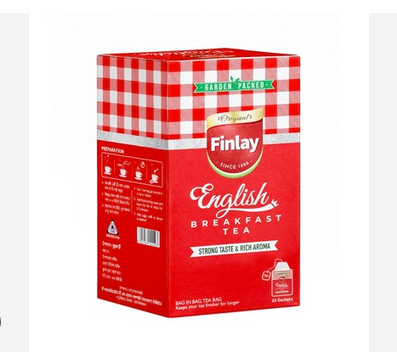 Finlay English Breakfast Tea Bag- 62 gm (25pcs - Bag in bag)