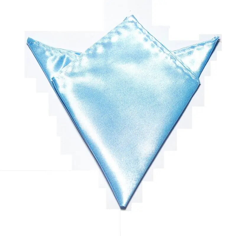 2019 solid color Pocket square Copy Silk towel Yellow Gold handkerchief snot-rag. 