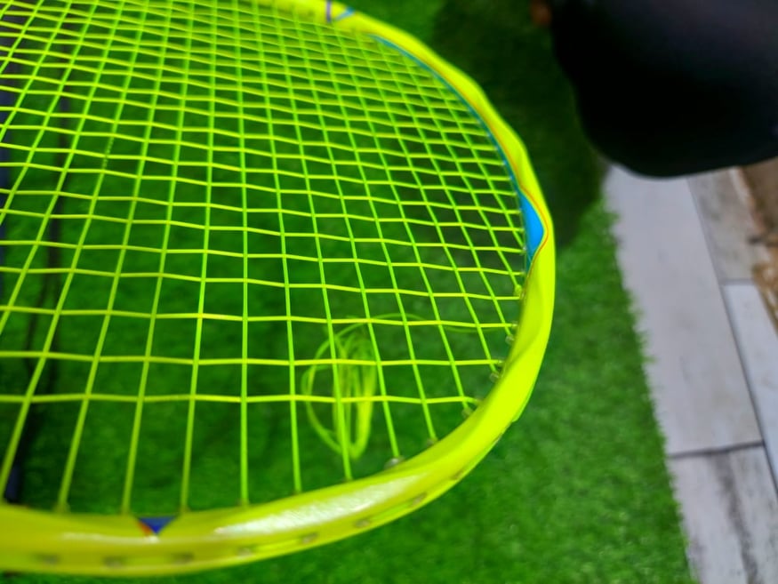 Yonex Titanium Soft/Hard Feeling Hi Tension Badminton Racket String - Light Green - Upgrade Racket With Yonex Titanium Hi Tension String. 