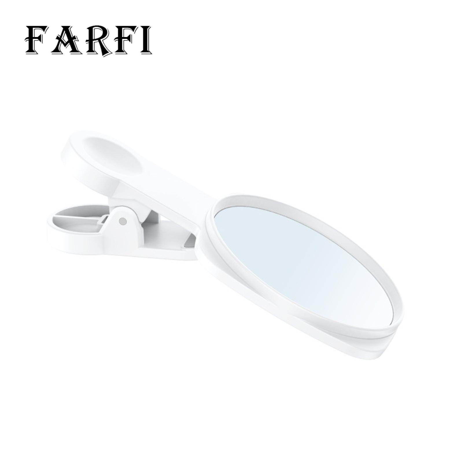 Rear Camera Selfie Mirror Portable Selfie Mirror for Smartphone Camera Clear Reflection Anti-slip Lightweight Adjustable Clip Kit for Perfect Selfies Ideal for Mobile Phone Selfie Mirror. 