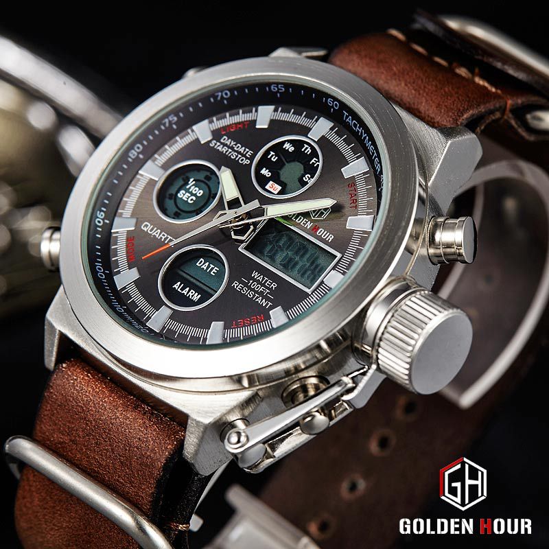 Aliexpress direct selling foreign trade AliExpress hot men's mechanical watches custom creative belt