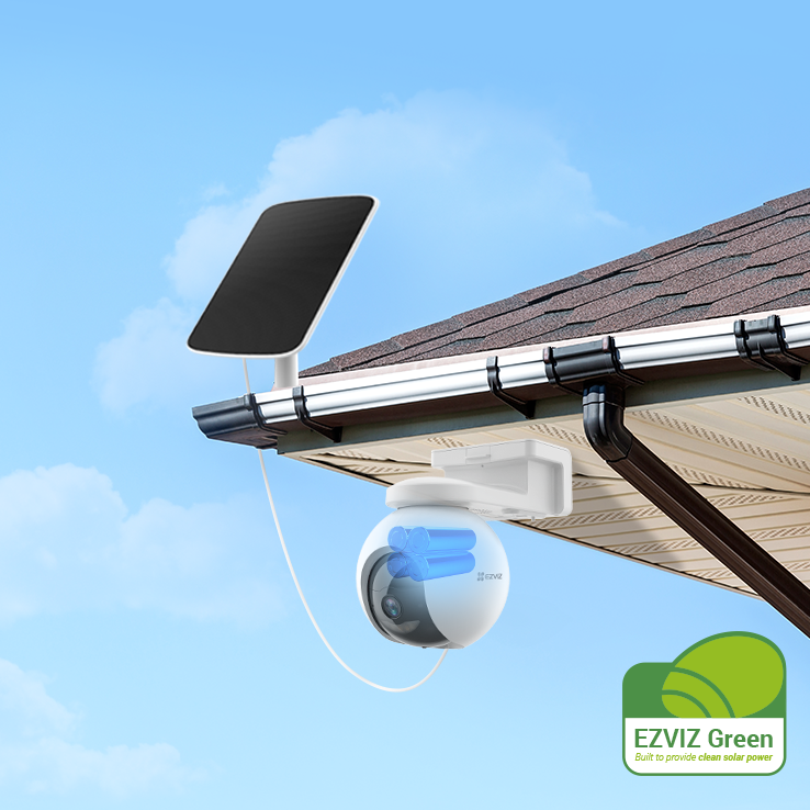 HIKVISION EZVIZ  4G CAMERA 3MP 2K RESULATION MOBILE DATA & WIFI USED ,  Solar panel WITH BATTERY BACKUP 10400mAh  TWO WAY TALK. 