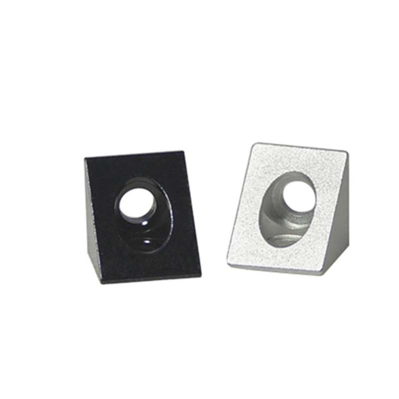 【Lejia】Black Silver Angle Corner Connector 90 degree Angle for Openbuilds C/ 3D printer parts. 