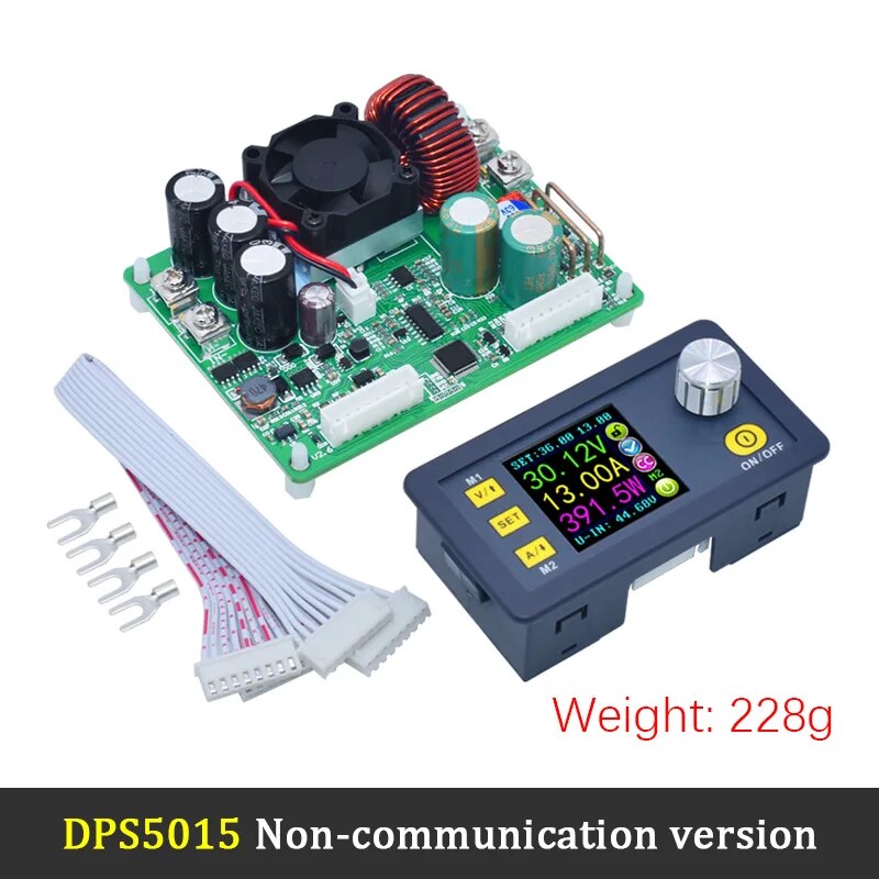 DPS5015 LCD Constant Voltage current tester Step-down Programmable Power Supply module regulator converter voltmeter ammeter. 