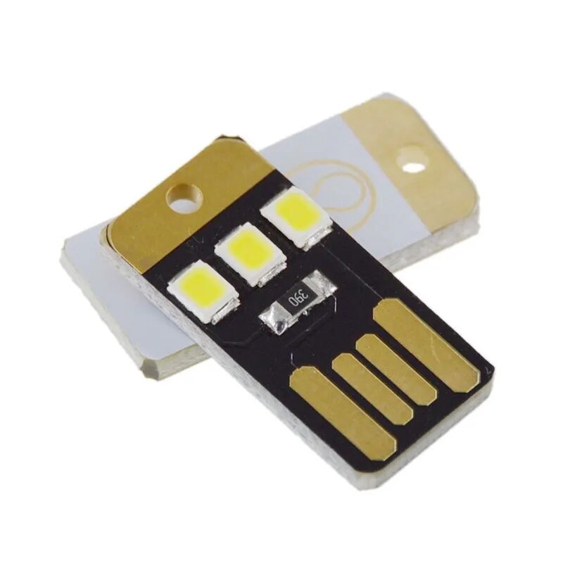 5pcs Mini super bright USB keyboard light notebook computer mobile power supply chip LED Nightlight free shipping