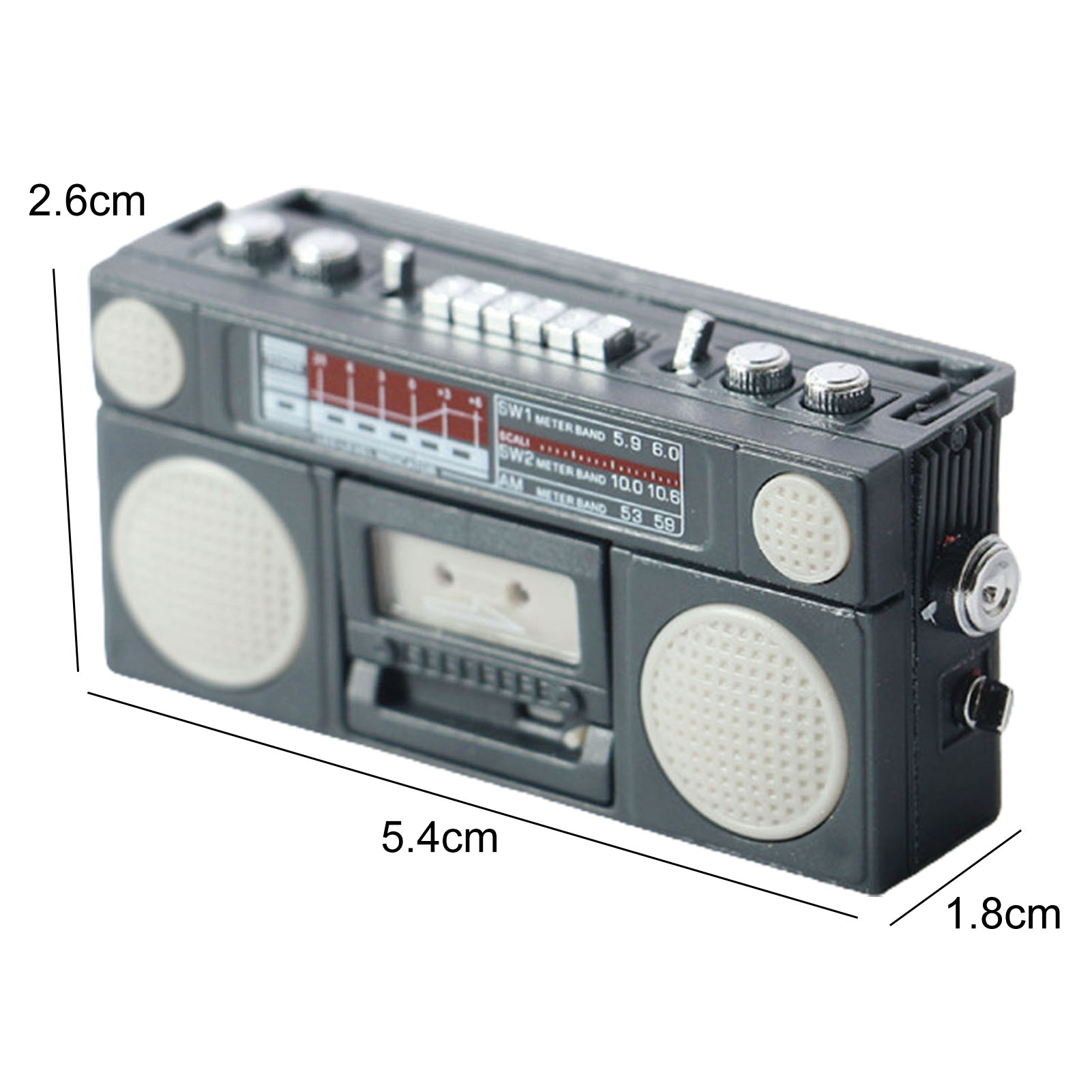 Dollhouse Radio No Deformation ni Record Player Toy. 