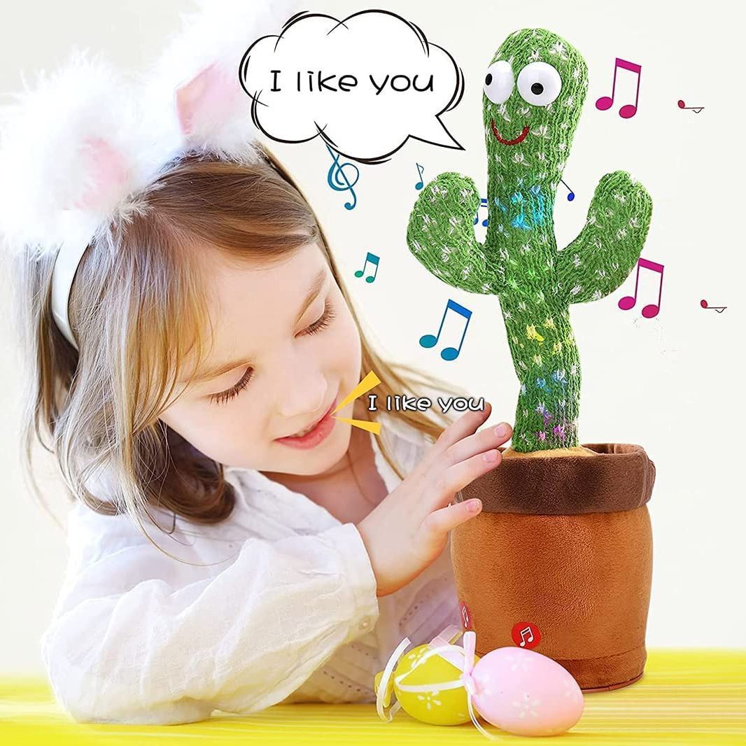 Rechargeable Talking Dancing Cactus With 120 multi song.