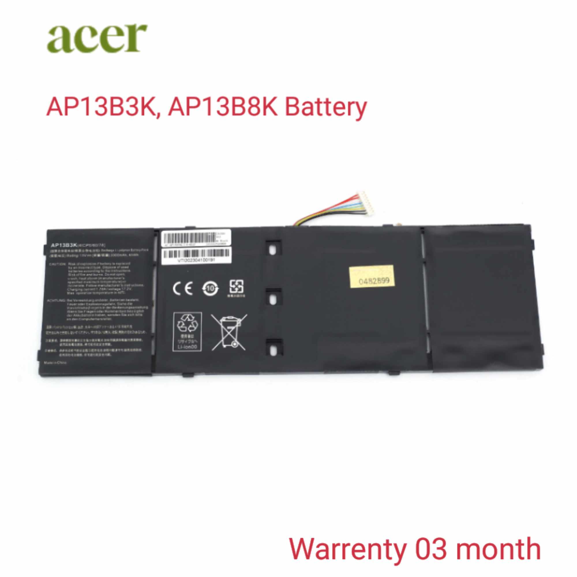 AP13B3K, AP13B8K Battery for Acer Aspire R7-571 R7-572 M5-583 V5-573