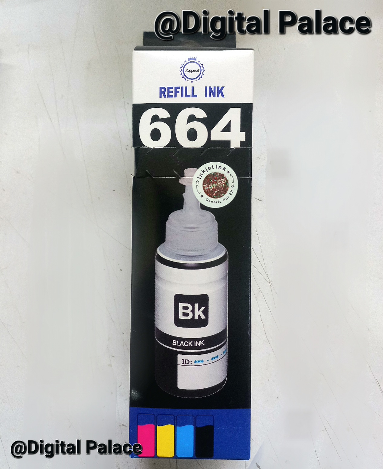 Legend Refill Ink For all Printer Black Color (1 pcs). 