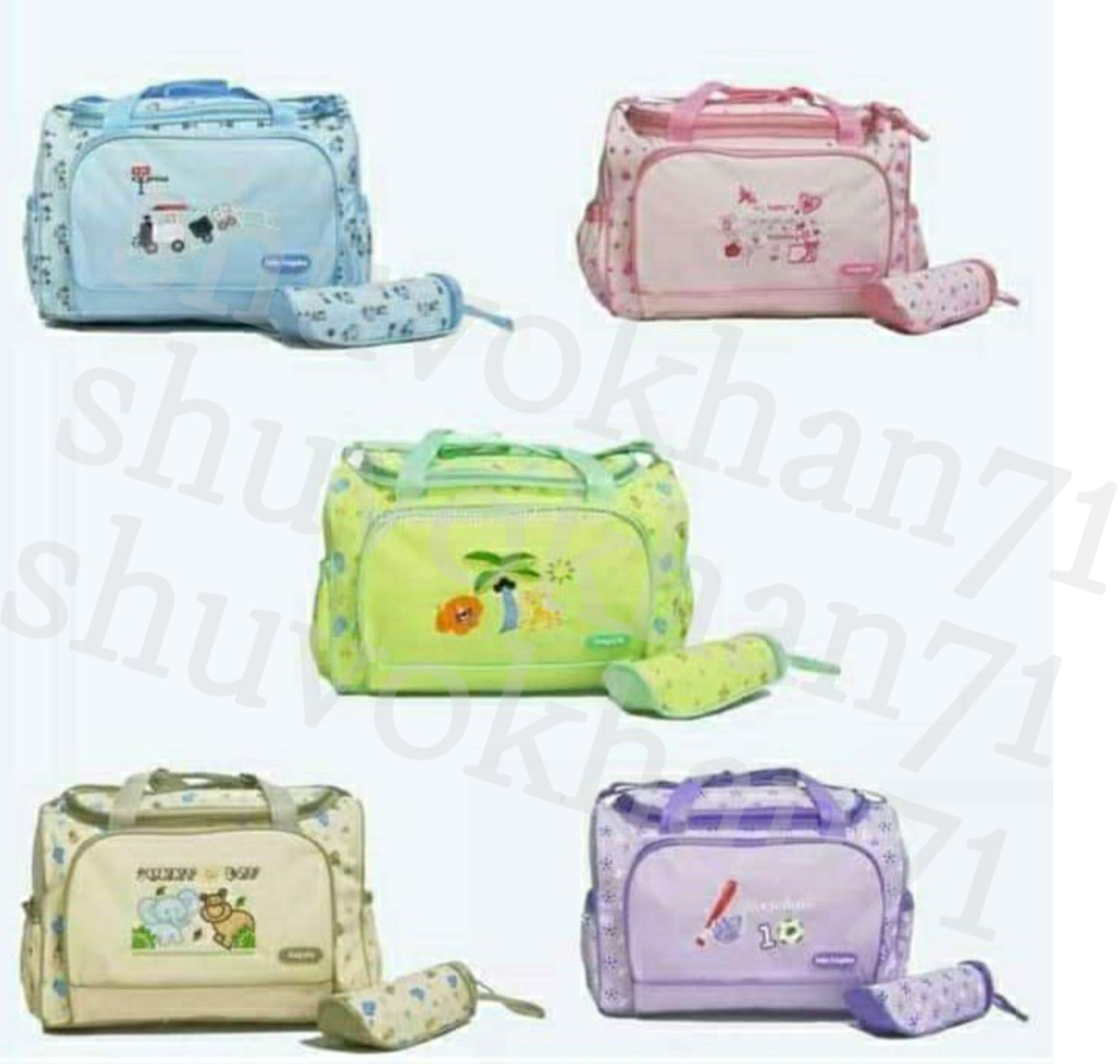 Multi-functional Mother Diaper Bag 2 pic set