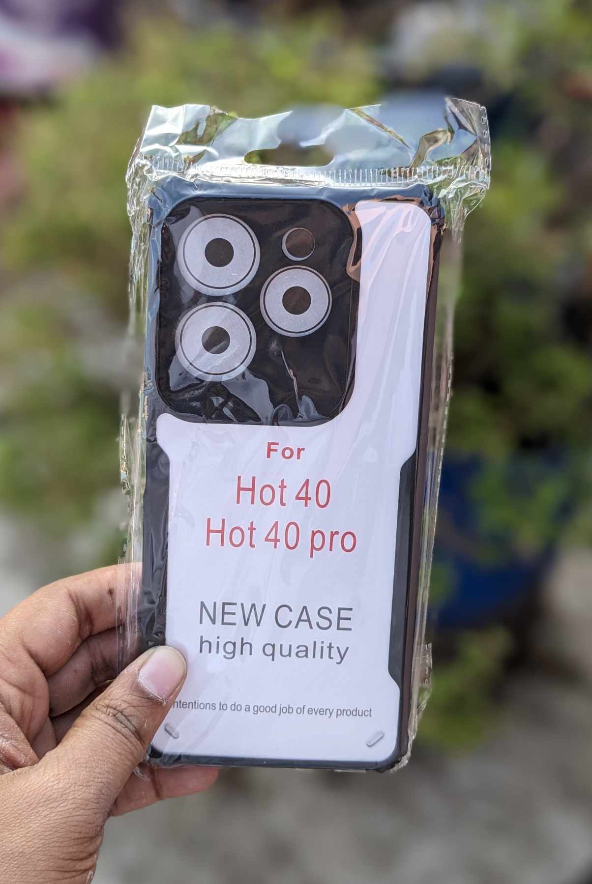 Xundd Case For Infinix Hot 40 / Infinix Hot 40 Pro  Case Shockproof Transparent Bumper Back Phone Cover. 