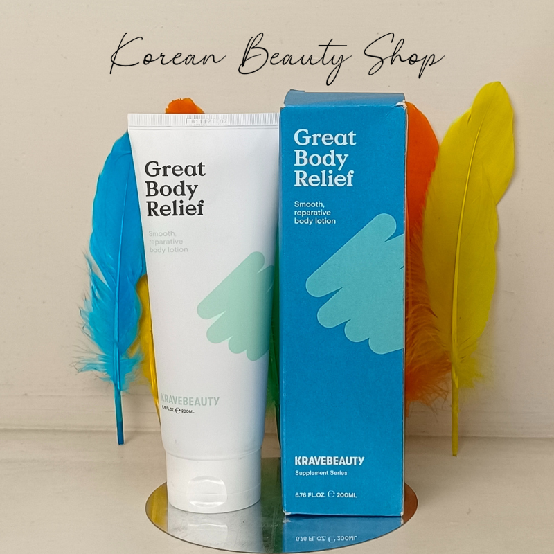 Krave Beauty Great Body Relief Smooth Reparative Body Lotion