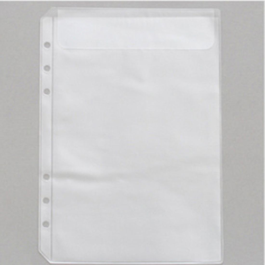 Office Supplies Transparent Stickers Storage File Holder Photo Album Refills Diary Ticket Storage PVC Notebook Pouch Bags Binder Folders Document Filing Bags Binder Pockets