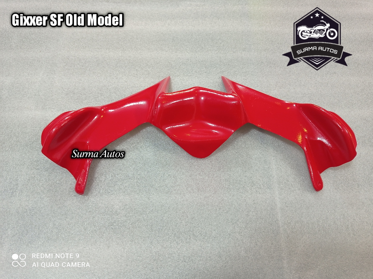 Motorcycle Front Winglet For Gixxer SF Old Version Wings ( Red )