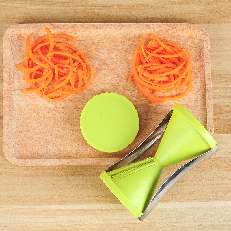 Vegetable Spiralizer Cutter Zucchini Pasta Noodle Spaghetti Maker Spiral Slicer Complete Bundle-Black. 