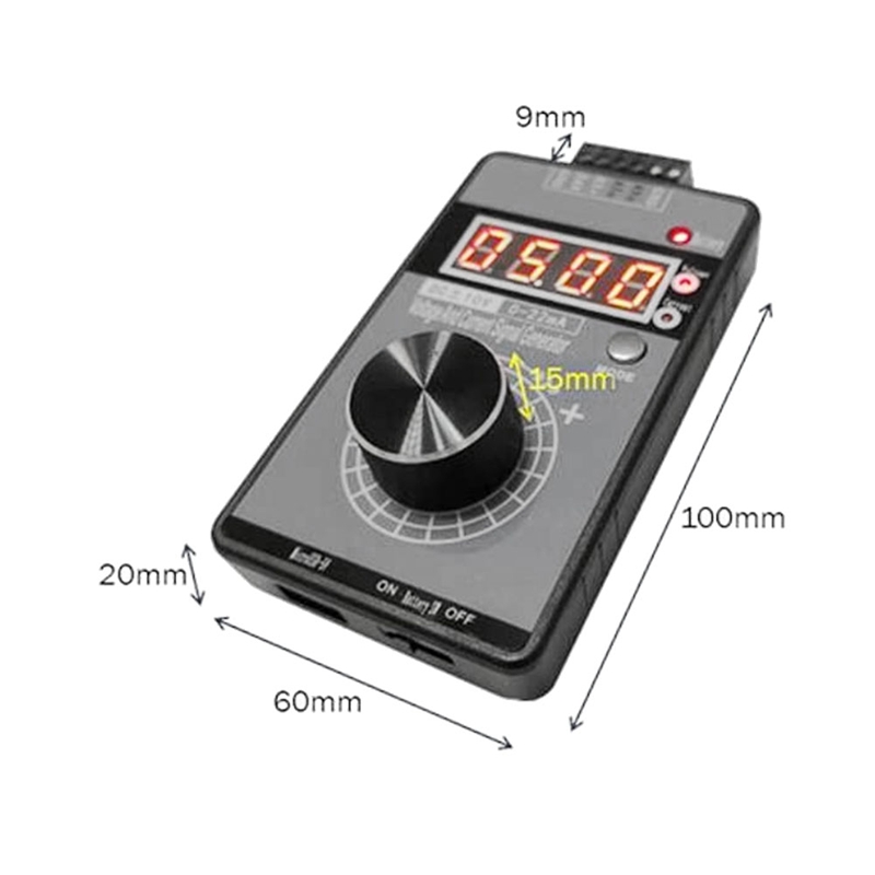 Adjustable 4-20MA Signal Generator Current Voltage Analog Simulator. 