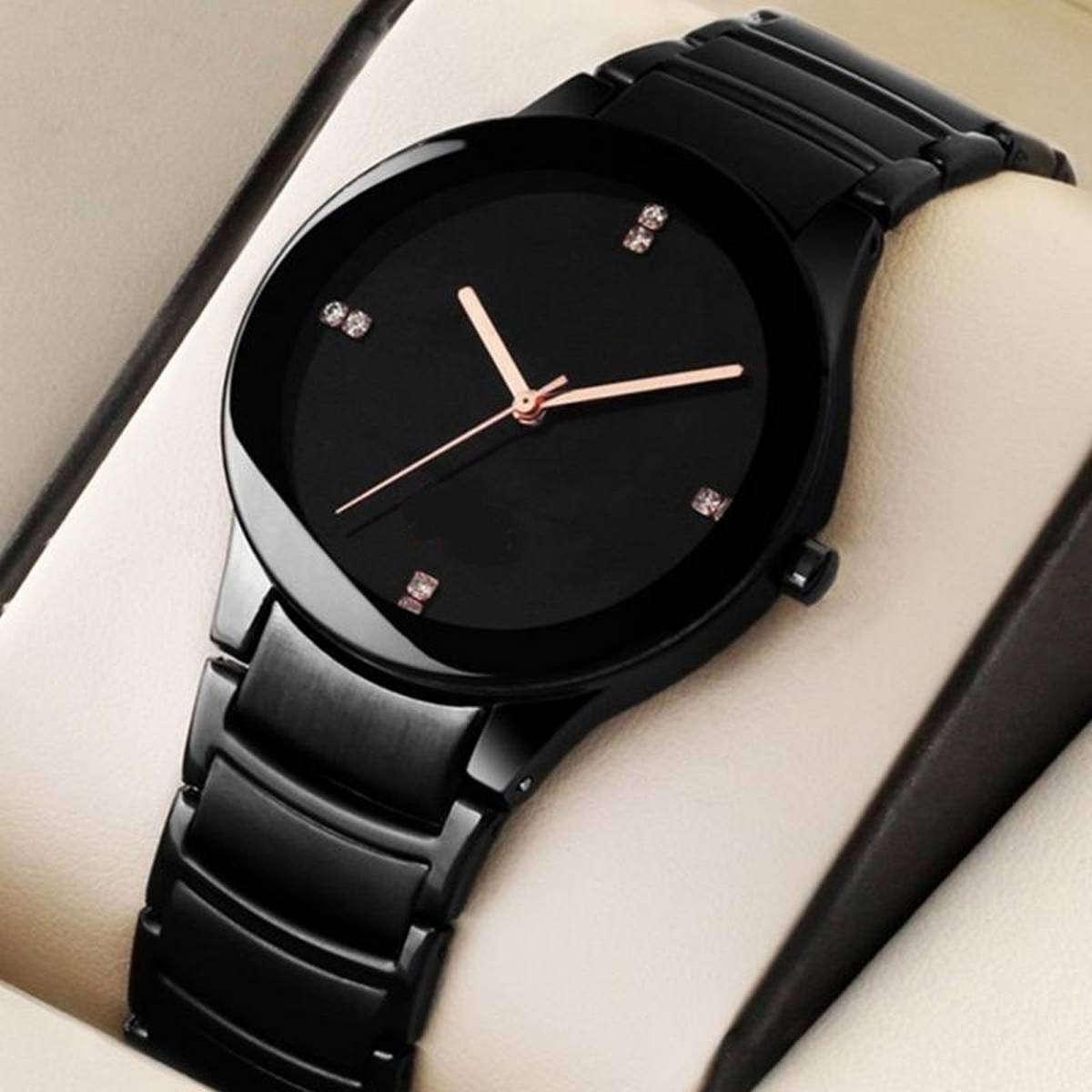 ODDRMB Stainless Steel Watch for WoMen Black