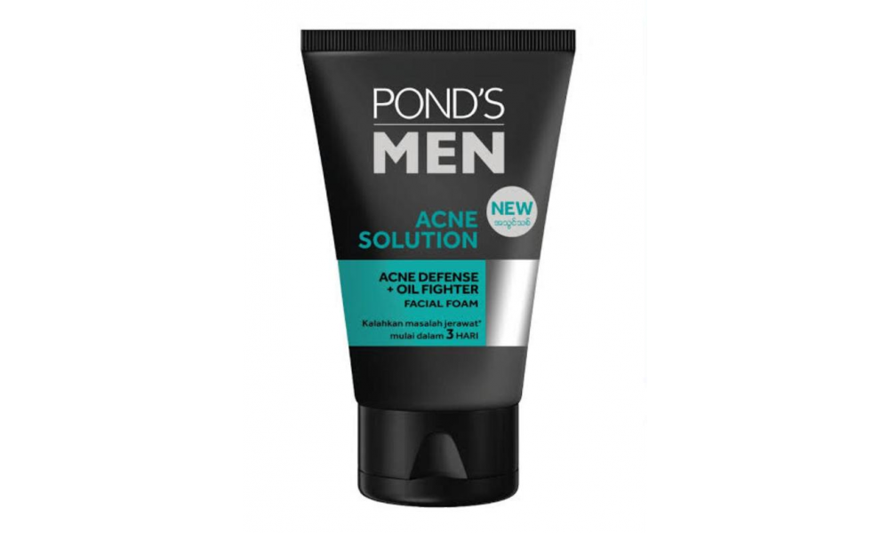 International European product skin care men Acne Solution face wash used for male - 100 gm