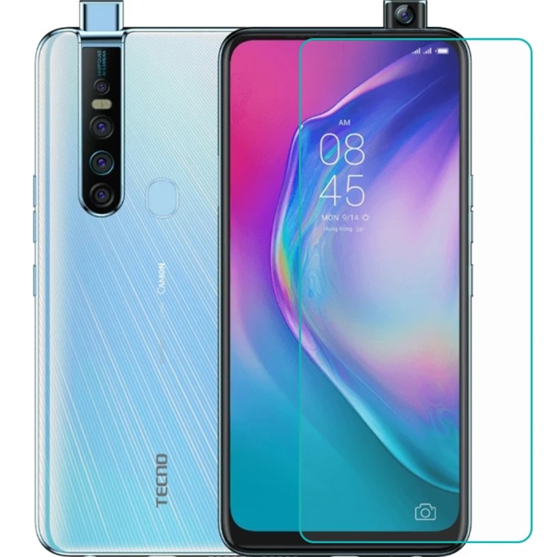 For Tecno Camon 15 Pro/Camon 15 Premier(For All 6.6 inch Display) Tempered Gorilla Glass Screen Protector. 