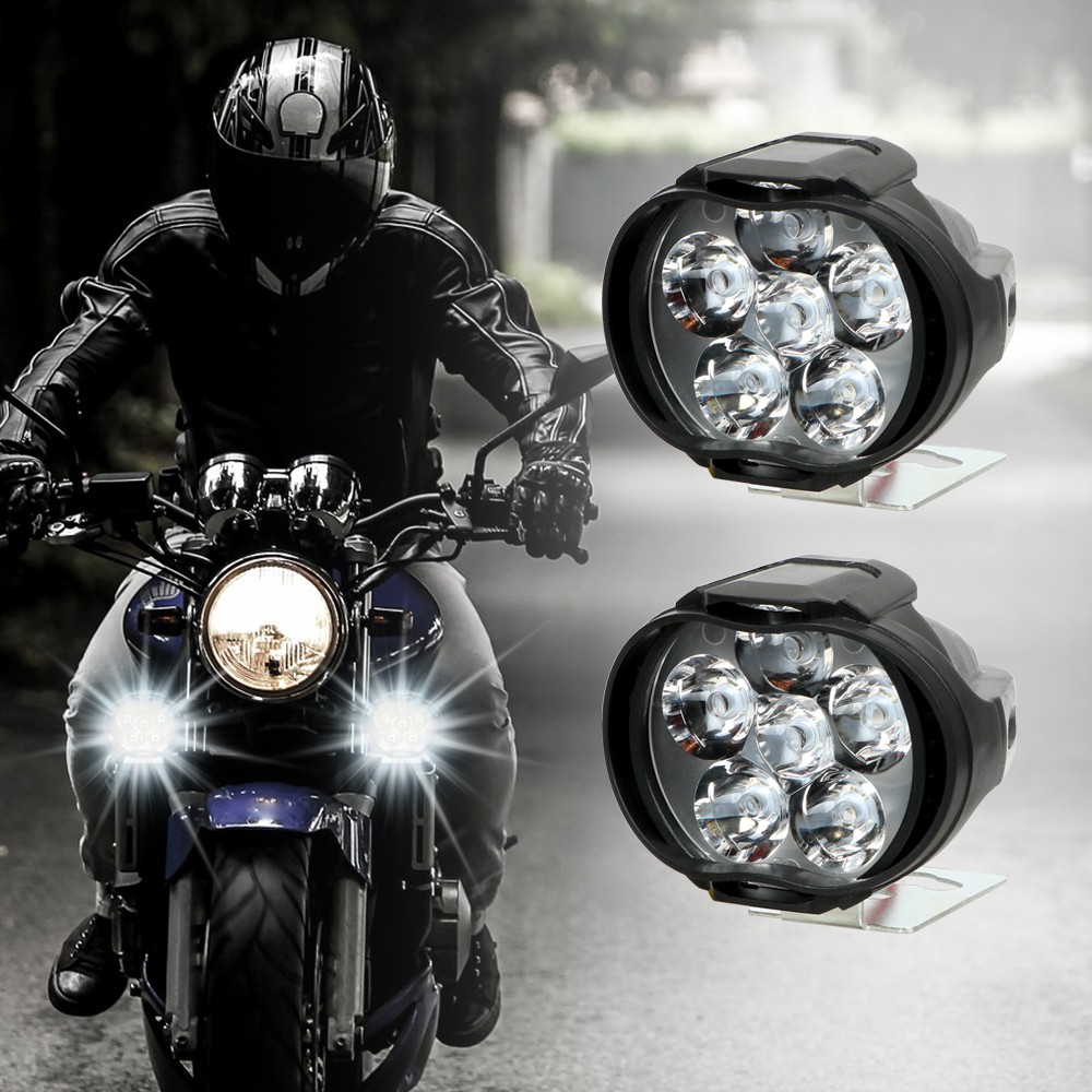 Motorcycle Led Driving Lights,Spotlight Auxiliary Lights Front Fog Lamp Universal. 