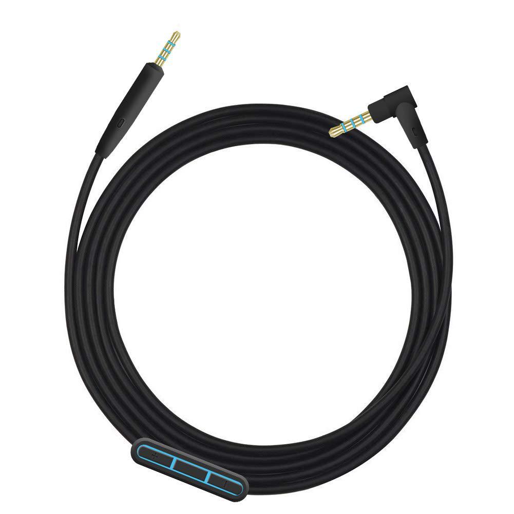 Factory direct sales suitable for bose headset QC25 wire control headphone cable QC15QC3AE2 dry-drying Bluetooth audio cable. 