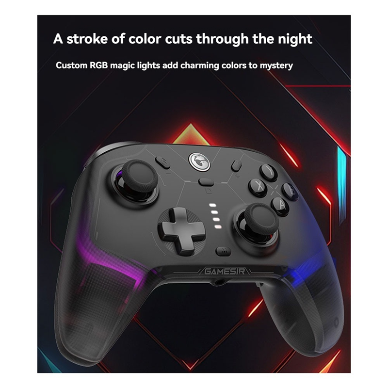GameSir Cyclone 2 Wireless Controller Bluetooth Gamepad with Hall Effect for Nintendo Switch IPhone Android. 