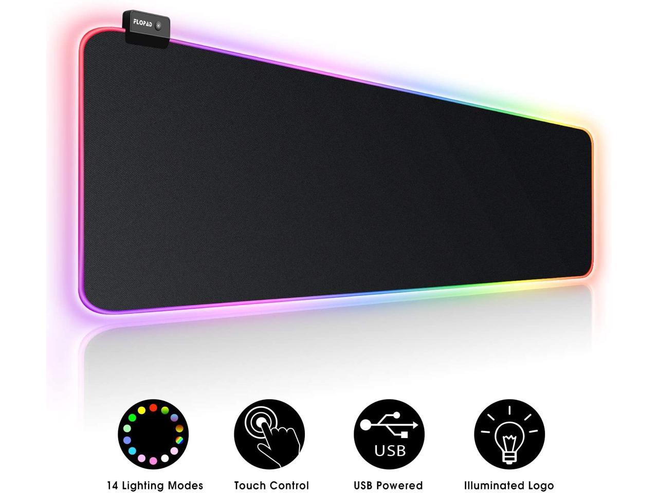 Leaven Rgb Lighting Gaming Mouse Pad Mini-Large Size Waterproof Usb Mousepad For Dota2 - Enhance Your Gaming Experience With Mouse Pad. 