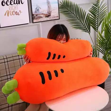 Soft Stuffed Toy Huggable Plush Long Pillow