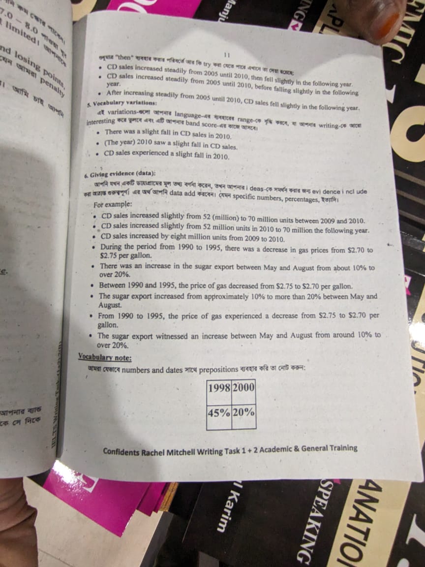 IELTS Writing Task 1 + 2 Book : The Ultimate Guide with Practice to Get a Target Band Score of 8.0+ In 10 Minutes a Day by Rachel Mitchell. 
