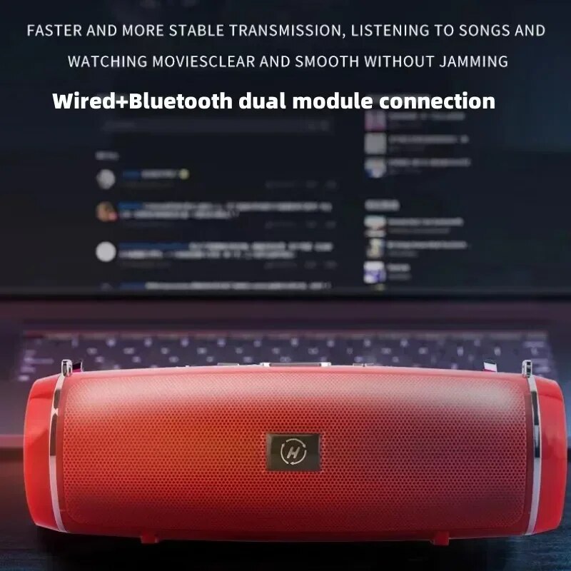 High Quality 200w High-power Bluetooth Speaker Portable Bass Outdoor Wireless Audio 3d Surround Bluetooth Speaker Tws/fm/voice. 