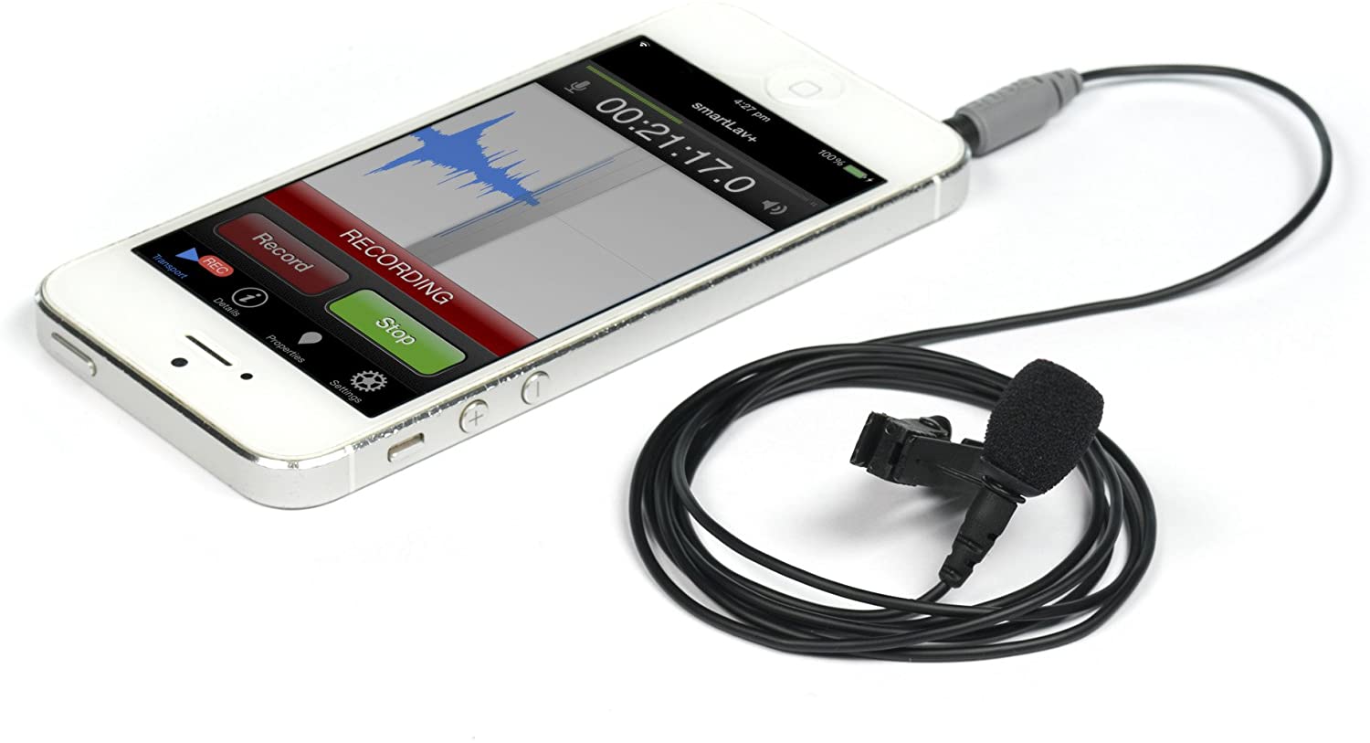 Rode SmartLav+ Omnidirectional Lavalier Microphone. 