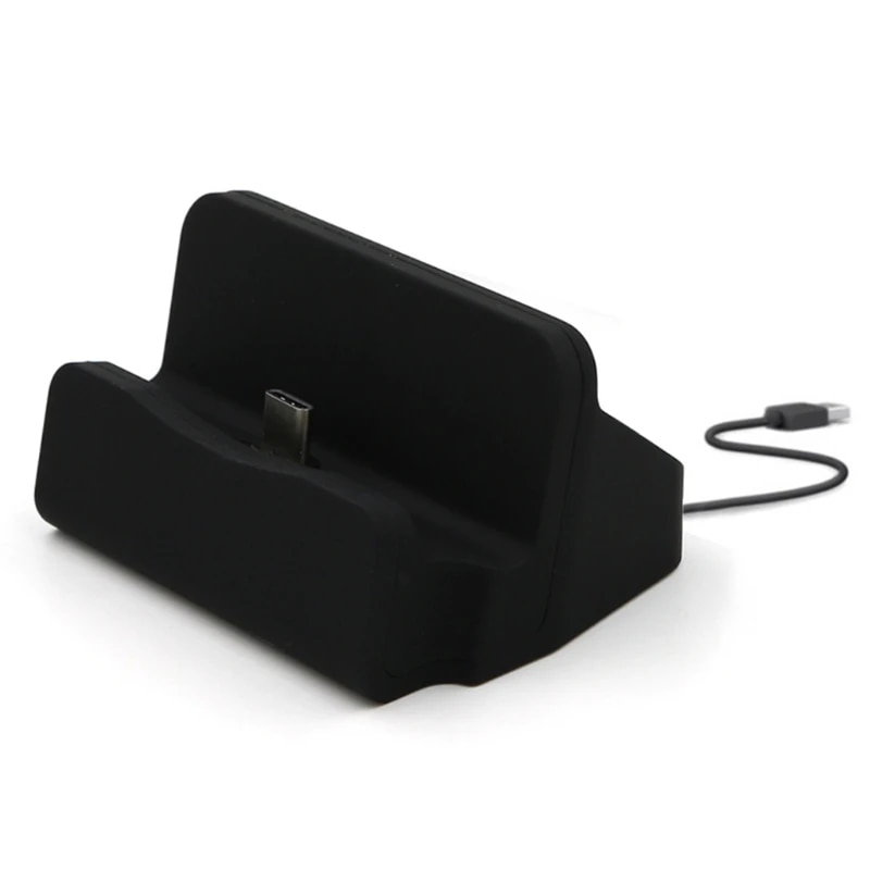 Type-C Fast Charging Dock Station USB C 3.1 Docking Charger for w/ Cable for Huaei P9 Plus. 