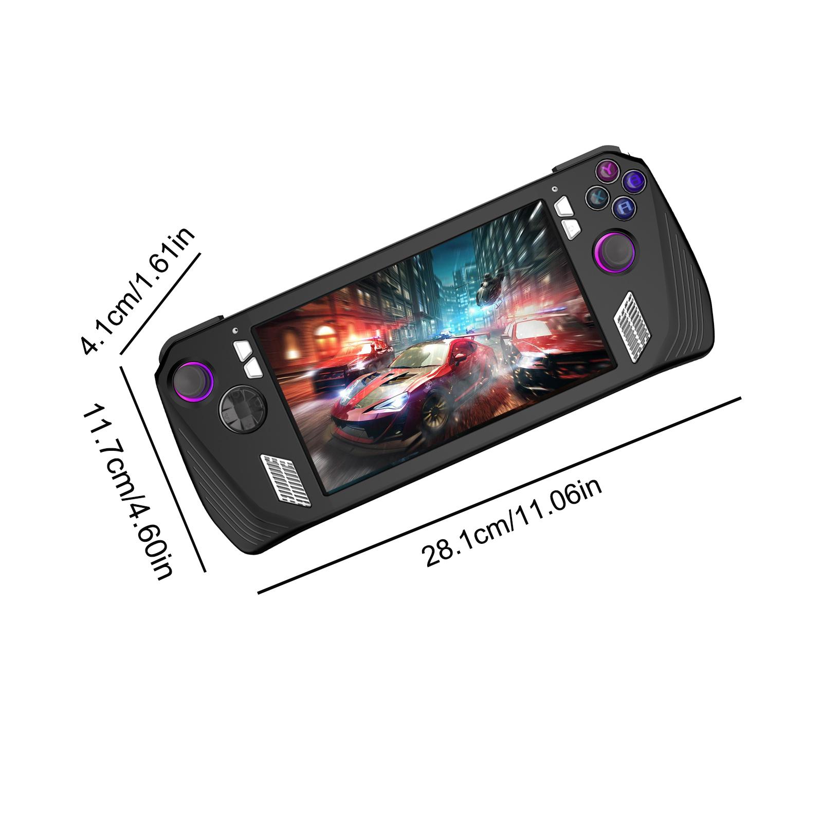 Silicone Case Protective Cover Compatible For Rog Ally Gaming Handheld Drop-Proof Protector Shell Accessories. 
