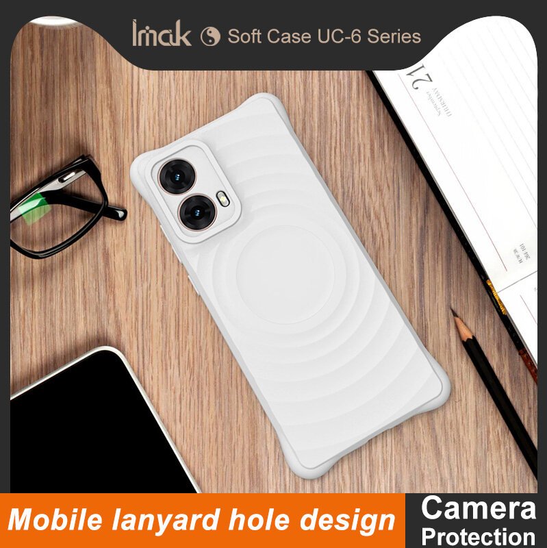 For Motorola Moto G85 5G Case Matte Finish Camera Protection Shockproof Back Cover Casing. 