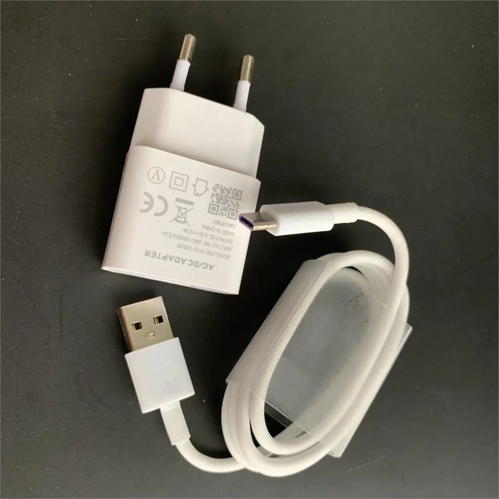 For Huawei P20 Pro fast charger For P30 pro P10 Honor 10 mate 9 10 20 v10 v20 note 10 Nova2 honor 8 v8 9 v9 EU Adapter