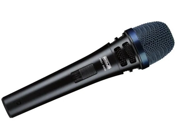 AHUJA Pro 3400 CORDED MICROPHONE FOR LIVE VOCALS, STUDIO RECORDING AND BROADCASTING AND MUSIC INSTRUMENTS. 