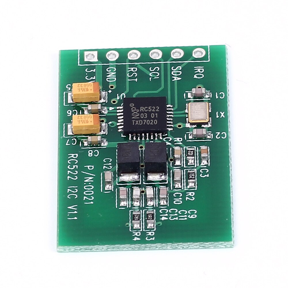 【happy one】RC522 I2C RFID 13.56MHz Reader Writer Card Module Inter IC RF Sensor Module. 