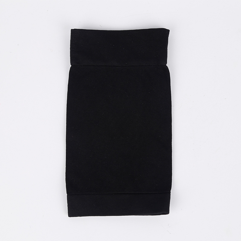 Elbow Joint Elbow Summer Wrist Protector Thin Tattoo Covering Arm Cover Ice Silk Ice Sleeve Short Black Elastic Sleeve. 