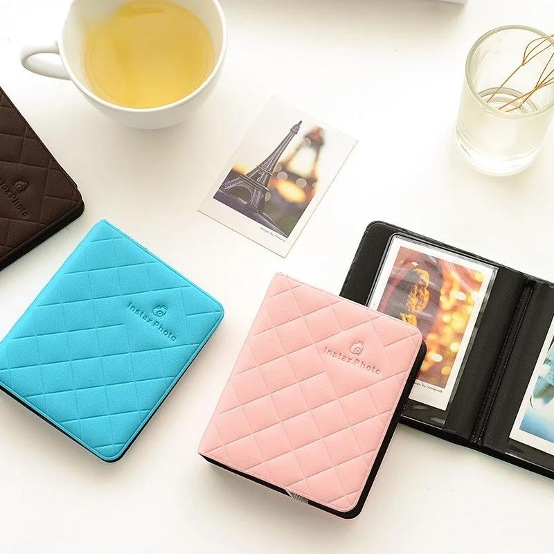 Pockets Mini Instant Photo Album Picture Case for Fujifilm Instax Mini Film Baby Memory Book Xiao Zhan Insert Scrapbook. 