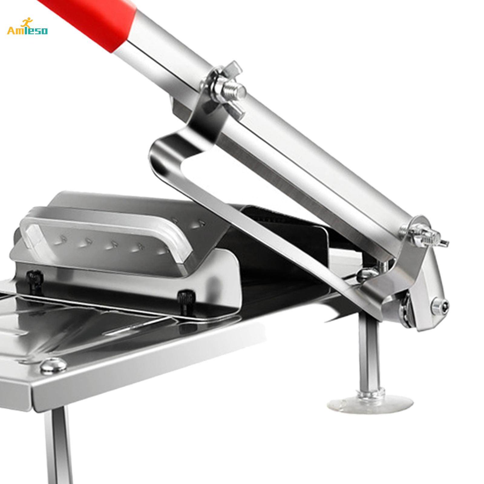 Manual Meat Slicer Roll Slicing Cleavers for Fruits Restaurant Shabu. 