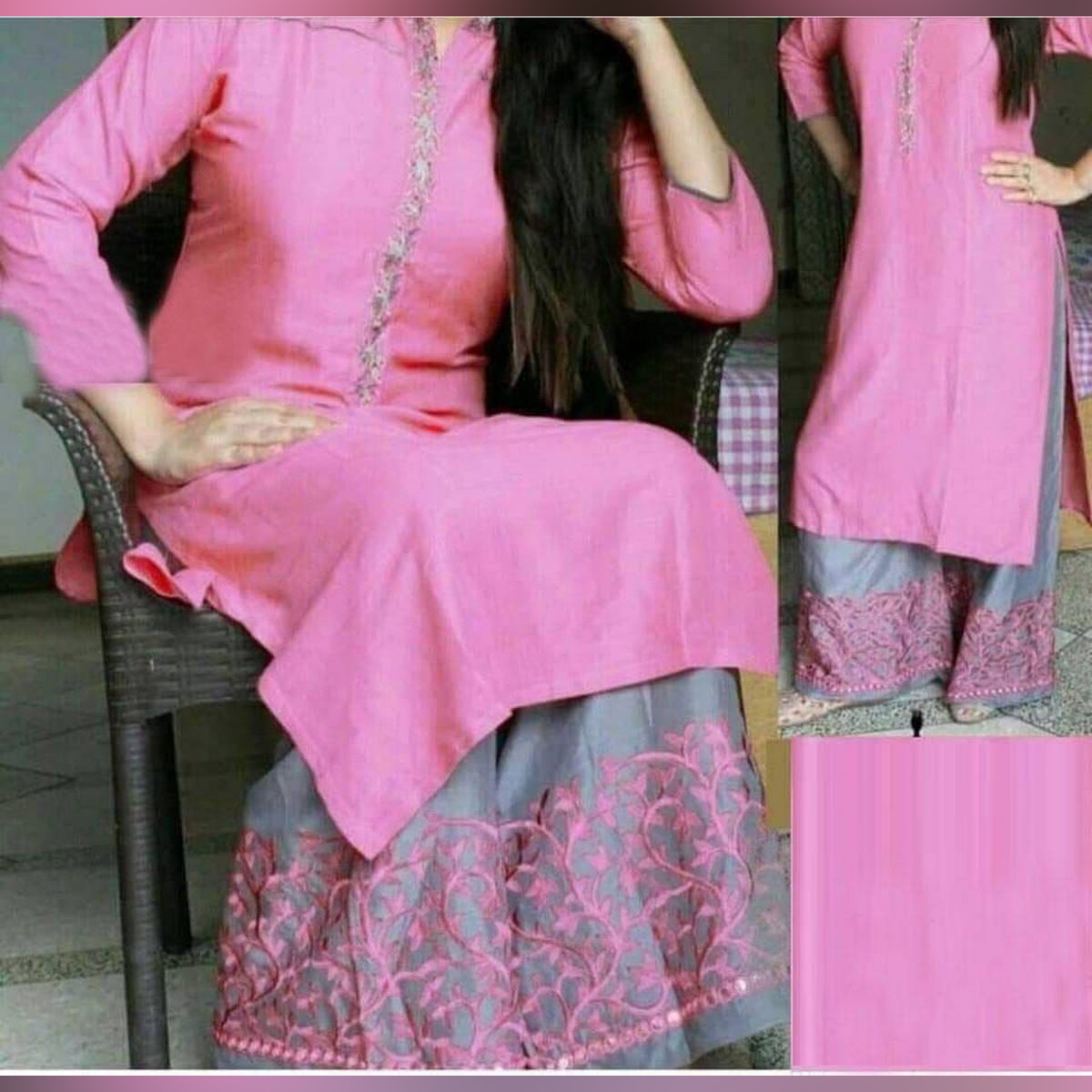 new plazo dress pattern