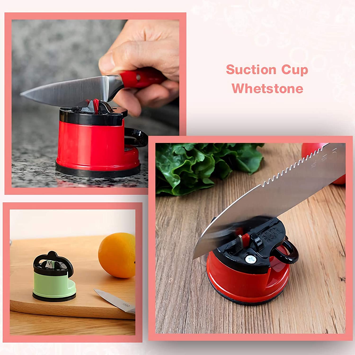 Knife Sharpener Sharpening Tool Easy And Safe To Sharpens Kitchen Chef